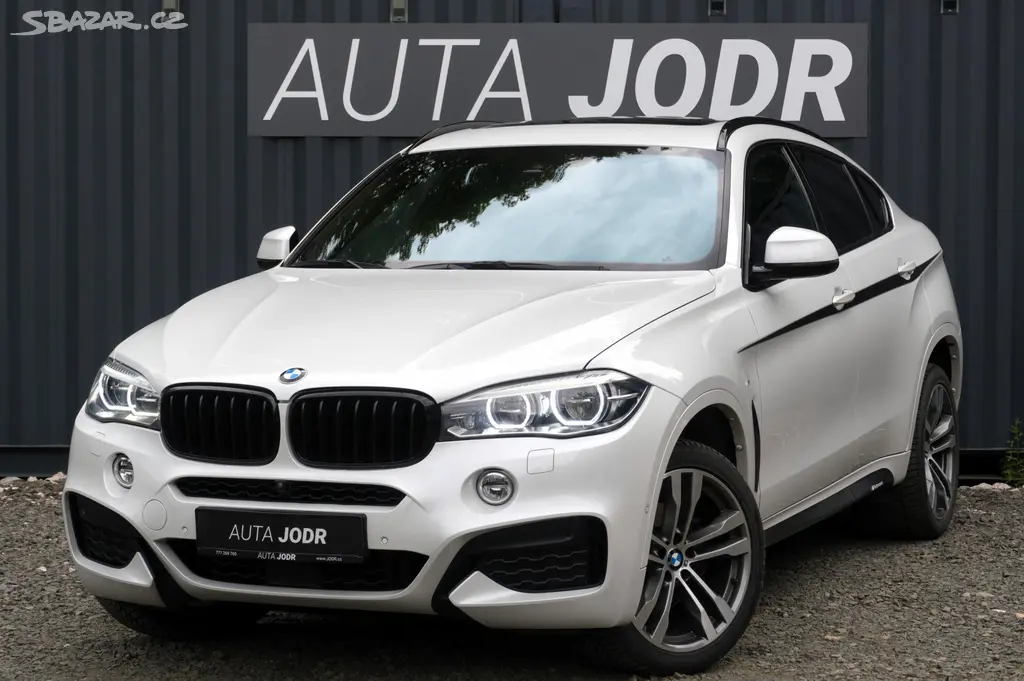 BMW X6, 30d, ČR, Tažné, Harman, ACC